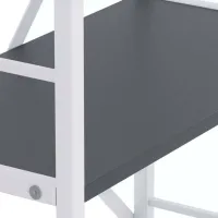 Etajeră Nex Home Loft Anthracite-White / PAL photo 4