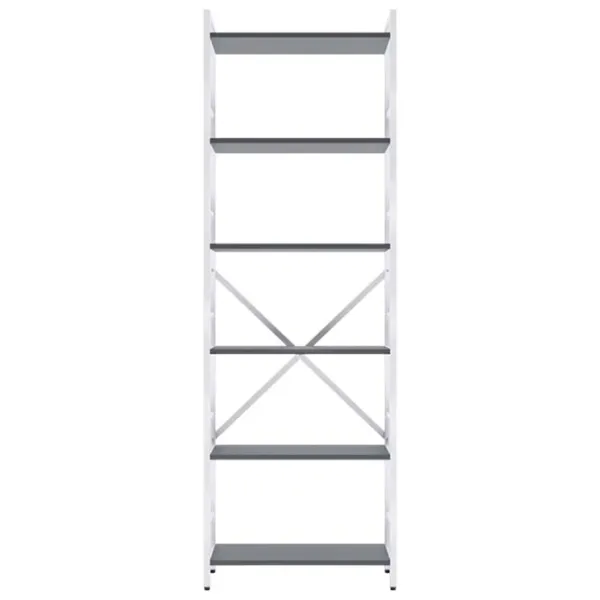Etajeră Nex Home Loft Anthracite-White / PAL photo 2
