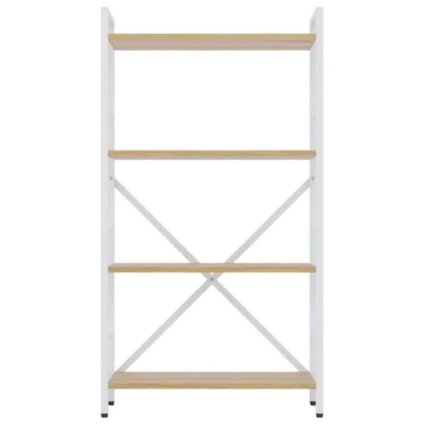 Стеллаж Nex Home Loft Белый-Дуб светлый / ДСП  photo 2