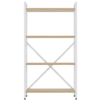 Стеллаж Nex Home Loft Белый-Дуб светлый / ДСП photo 2