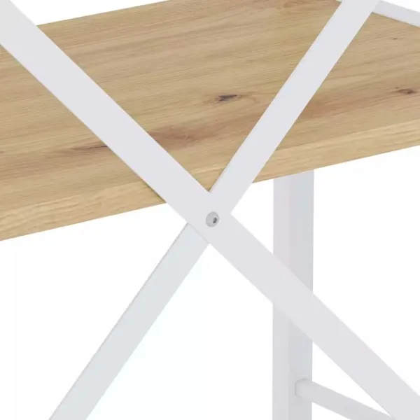 Стеллаж Nex Home Loft Белый-Дуб светлый / ДСП  photo 3