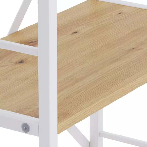 Стеллаж Nex Home Loft Белый-Дуб светлый / ДСП  photo 5