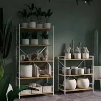 Стеллаж Nex Home Loft Белый-Дуб светлый / ДСП photo 9