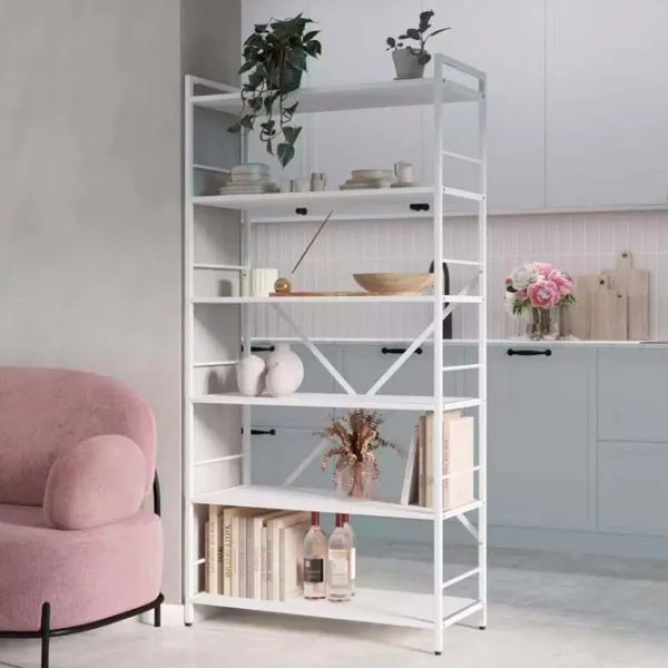 Etajeră Nex Home Loft White / PAL photo 10