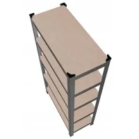 Etajeră GardenLine GWI7378 Gray / Metal photo 5