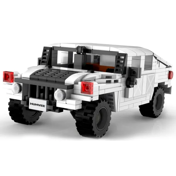 Конструктор CaDa Hummer Humvee Автомобиль/ Белый photo 2
