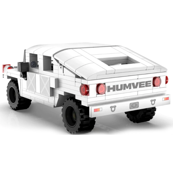 Конструктор CaDa Hummer Humvee Автомобиль/ Белый photo 3