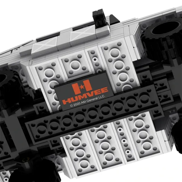 Конструктор CaDa Hummer Humvee Автомобиль/ Белый photo 4
