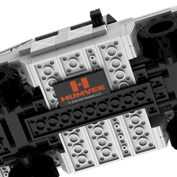 Конструктор CaDa Hummer Humvee Автомобиль/ Белый photo 4