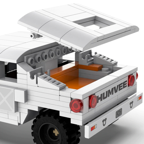 Конструктор CaDa Hummer Humvee Автомобиль/ Белый photo 6