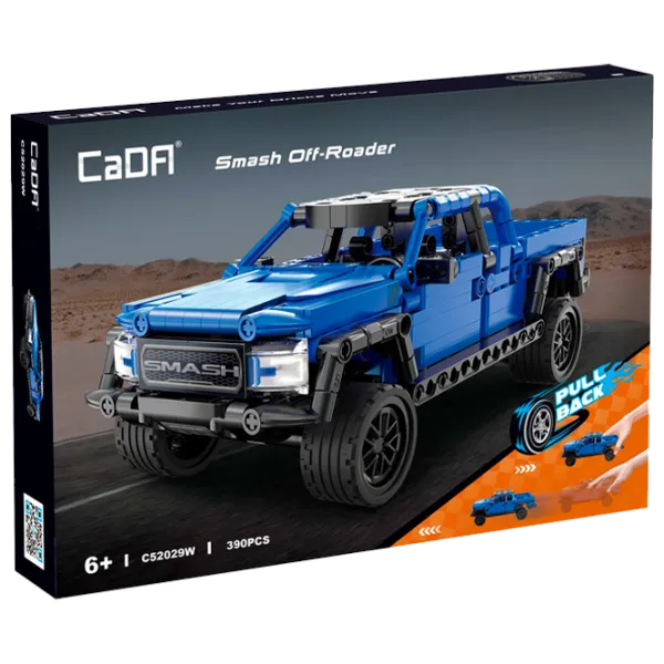 Constructor CaDa Smash Off-Roader Mașină/ Blue photo 1