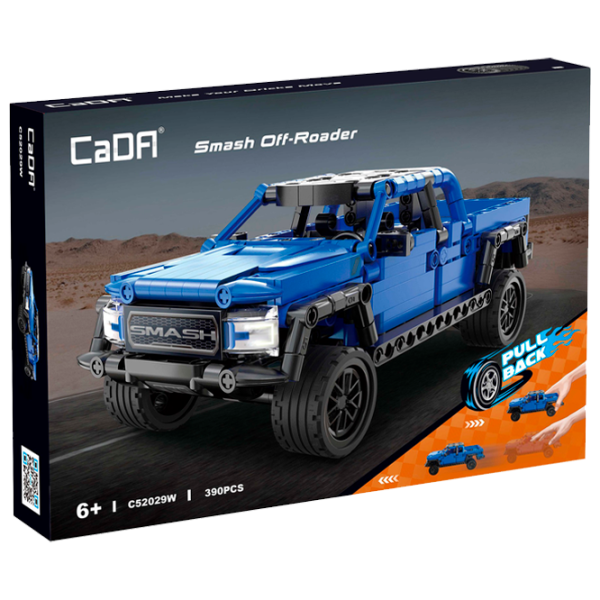 Constructor CaDa Smash Off-Roader Mașină/ Blue photo 1