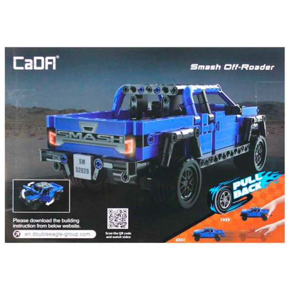 Constructor CaDa Smash Off-Roader Mașină/ Blue photo 5