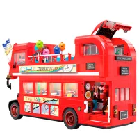 Constructor CaDa London Vintage Tour Bus Transport/ Red photo 4
