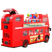 Constructor CaDa London Vintage Tour Bus Transport/ Red photo 5