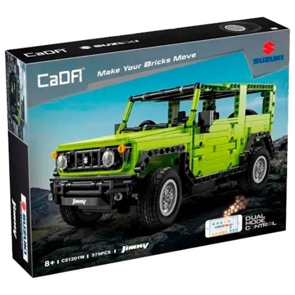 Constructor cu telecomandă CaDa Suzuki JIMNY Mașină/ Green photo 1