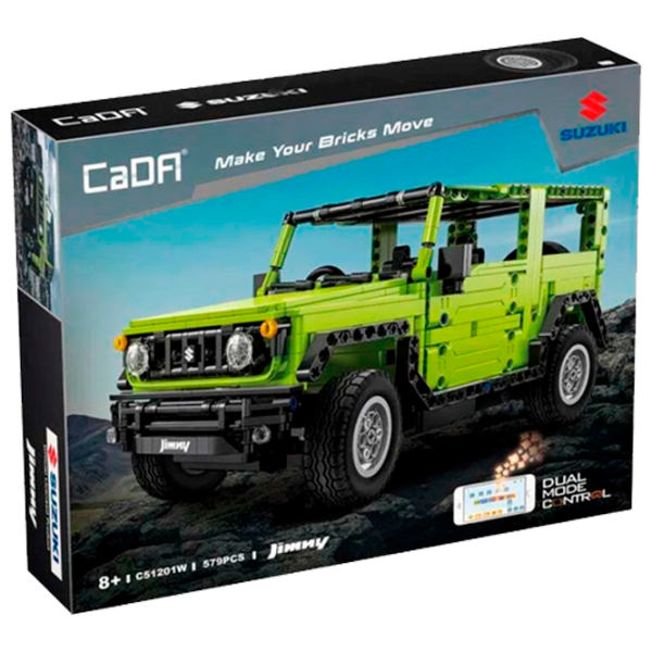 Constructor cu telecomandă CaDa Suzuki JIMNY Mașină/ Green photo 1
