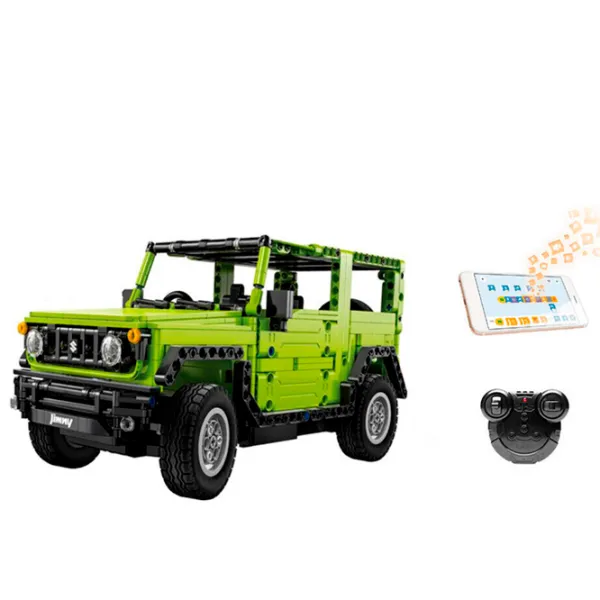 Constructor cu telecomandă CaDa Suzuki JIMNY Mașină/ Green photo 2