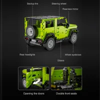 Constructor cu telecomandă CaDa Suzuki JIMNY Mașină/ Green photo 5