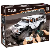 Конструктор с радиоуправлением CaDa Hummer Warrior H2 Автомобиль/ Белый