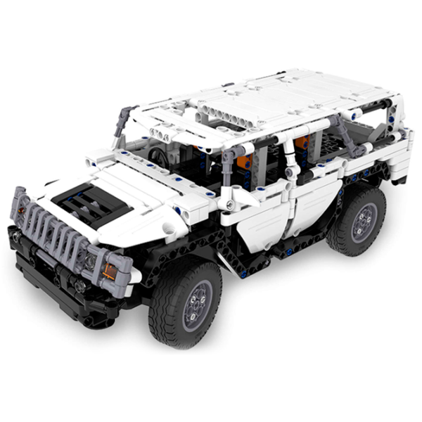 Конструктор с радиоуправлением CaDa Hummer Warrior H2 Автомобиль/ Белый photo 4