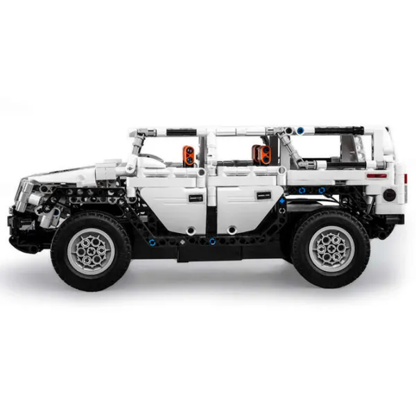 Конструктор с радиоуправлением CaDa Hummer Warrior H2 Автомобиль/ Белый photo 5