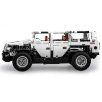 Constructor cu telecomandă CaDa Hummer Warrior H2 Mașină/ White photo 5
