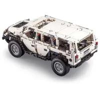 Constructor cu telecomandă CaDa Hummer Warrior H2 Mașină/ White photo 6