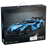 Constructor cu telecomandă CaDa Helios Mașină/ Blue