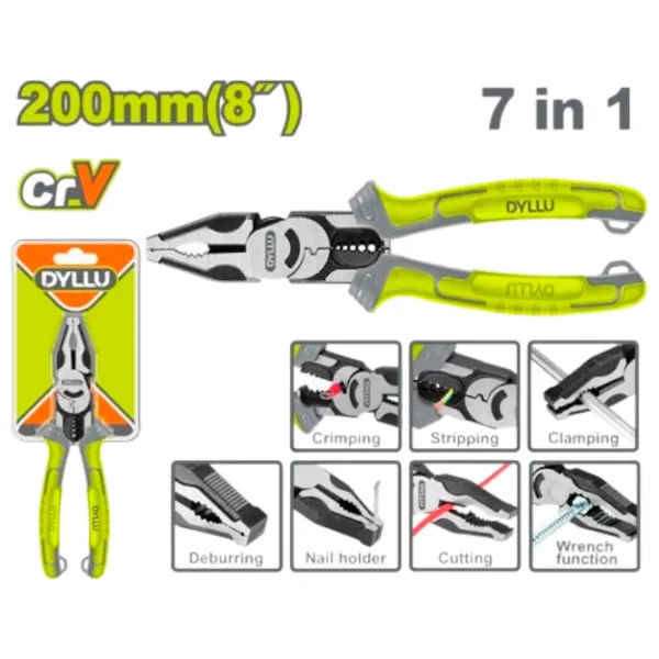 Clește DYLLU DTPL1778 200 mm photo 2