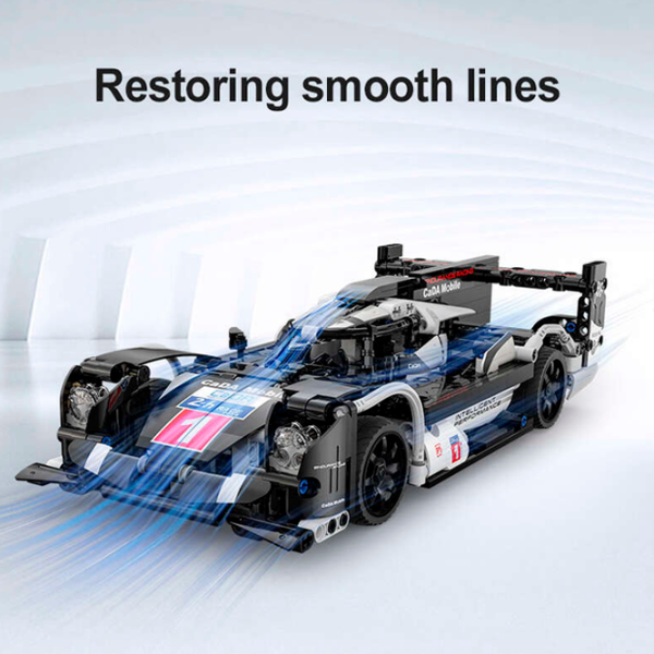 Конструктор с радиоуправлением CaDa GT Sport Car Автомобиль/ Белый photo 5