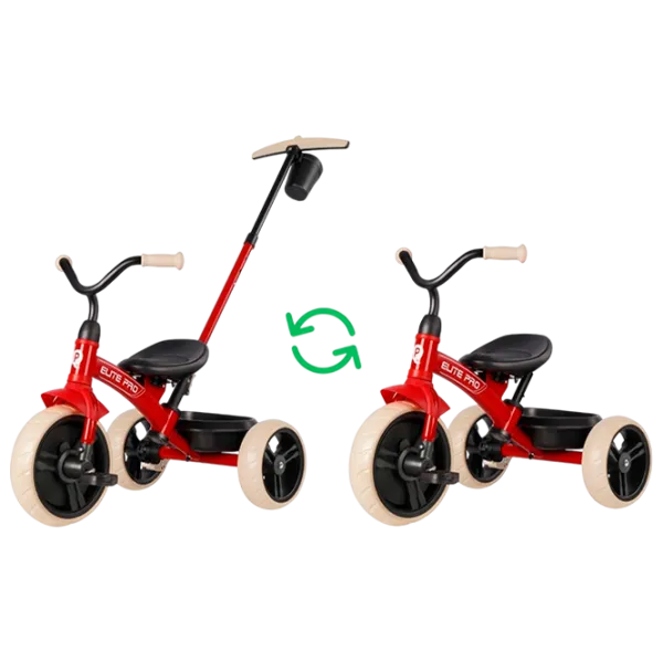Triciclu Qplay Elite Pro 25 kg / Red photo 6
