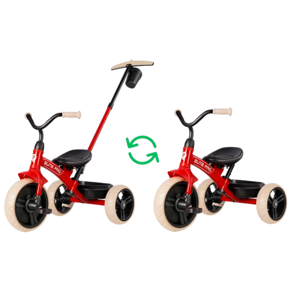 Triciclu Qplay Elite Pro 25 kg / Red photo 6