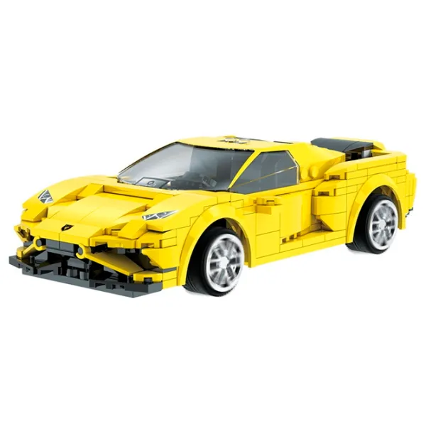 Constructor cu telecomandă CaDa EVO Race Car Mașină/ Yellow photo 2