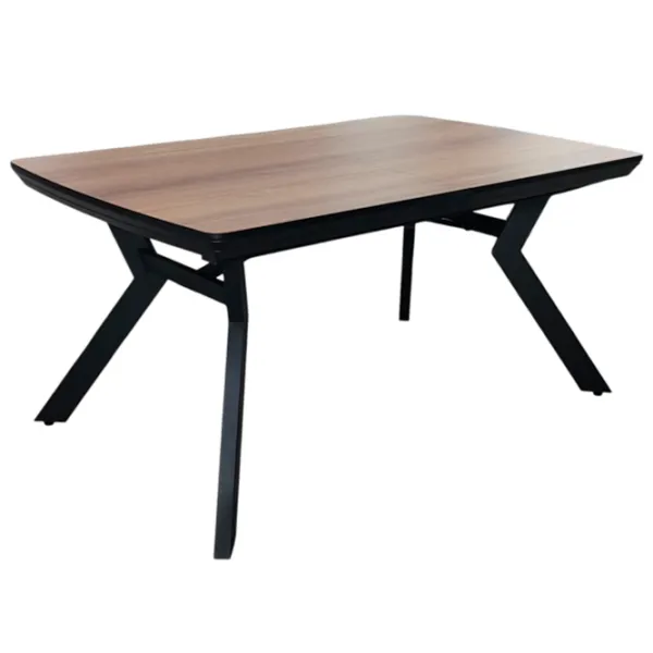 Masă de bucătărie extensibilă Mobiland Bianco PAL/ Stejar Sonoma photo 1