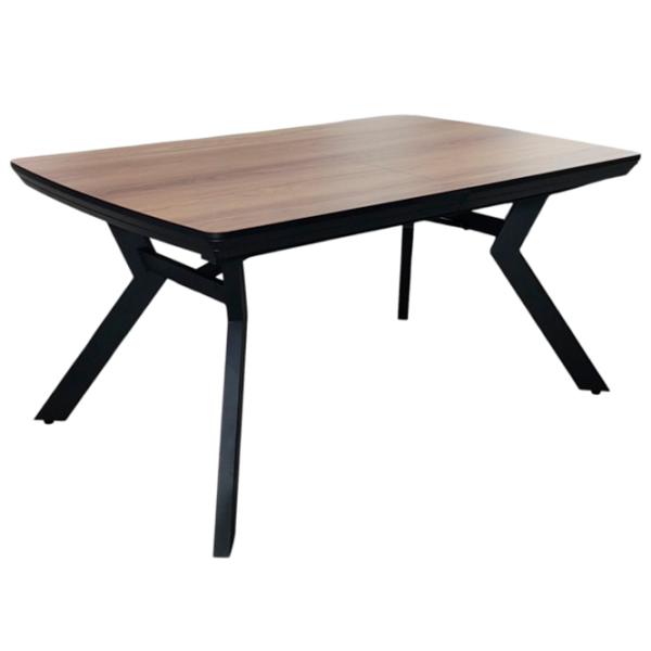 Masă de bucătărie extensibilă Mobiland Bianco PAL/ Stejar Sonoma photo 1