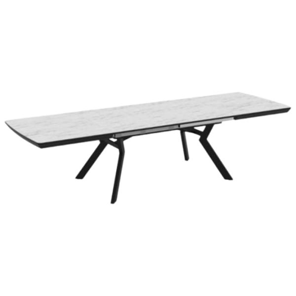 Masă de bucătărie extensibilă Mobiland Bianco PAL/ Stejar Sonoma photo 4