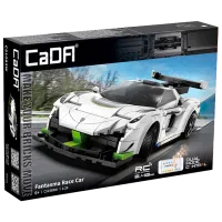 Конструктор с радиоуправлением CaDa Fantasma Race Car Автомобиль/ Белый