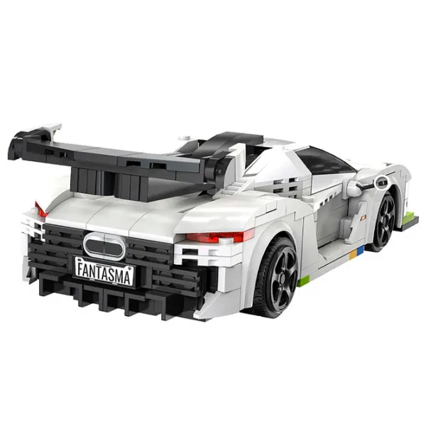 Конструктор с радиоуправлением CaDa Fantasma Race Car Автомобиль/ Белый photo 4