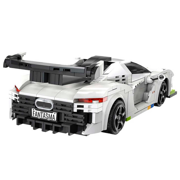 Конструктор с радиоуправлением CaDa Fantasma Race Car Автомобиль/ Белый photo 4