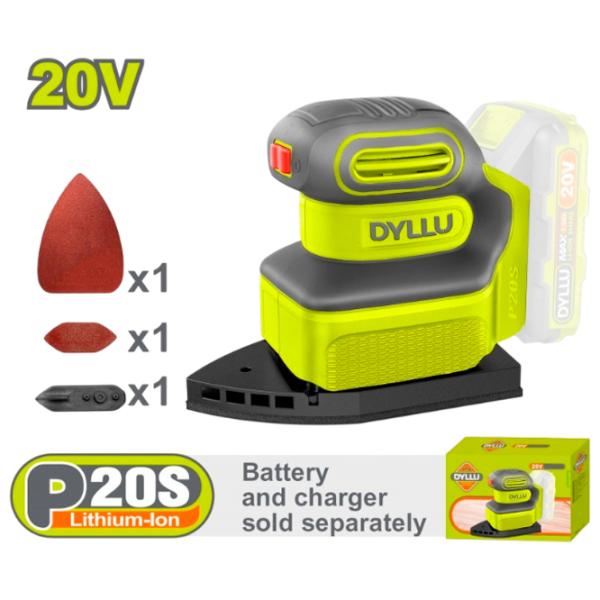 Șlefuitor DYLLU DTRAP5020 Cu vibrații / / Green photo 5