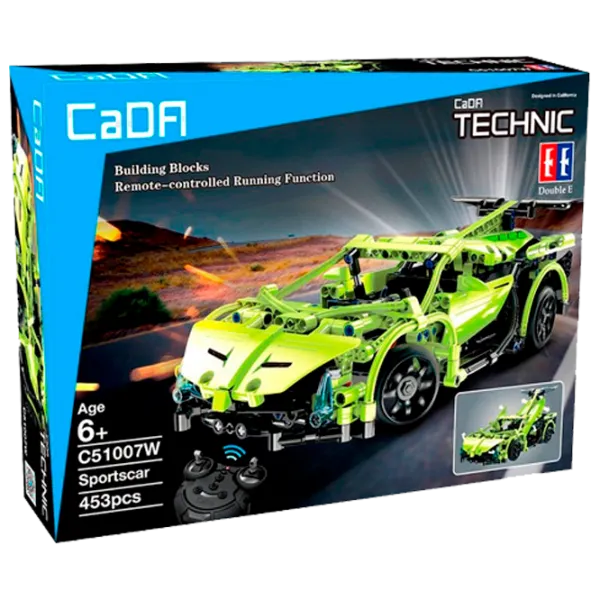 Constructor cu telecomandă CaDa Lamborghini Mașină/ Green photo 1