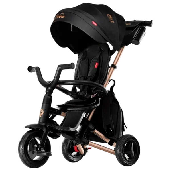 Triciclu Qplay Nova Plus Rubber 25 kg / Gold photo 1