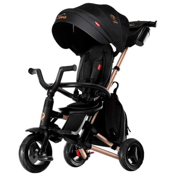 Triciclu Qplay Nova Plus Rubber 25 kg / Gold photo 1