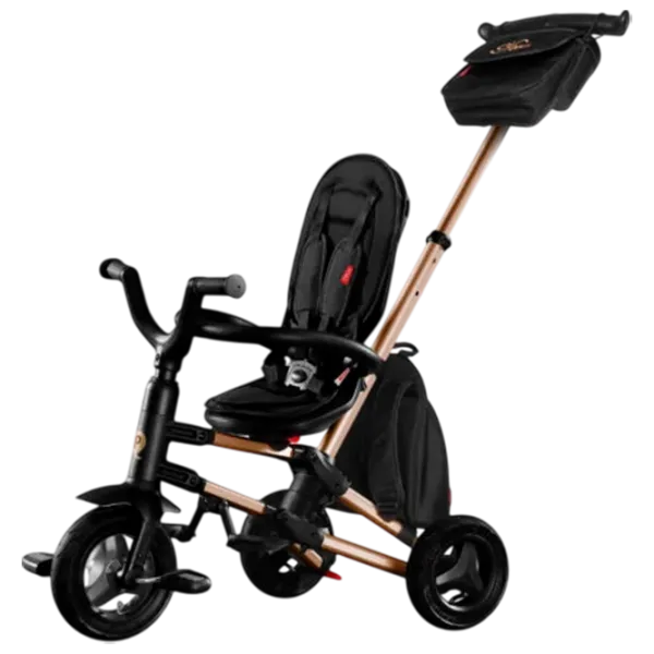 Triciclu Qplay Nova Plus Rubber 25 kg / Gold photo 2