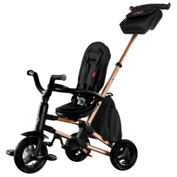 Triciclu Qplay Nova Plus Rubber 25 kg / Gold photo 2