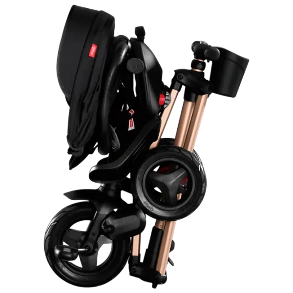 Triciclu Qplay Nova Plus Rubber 25 kg / Gold photo 4
