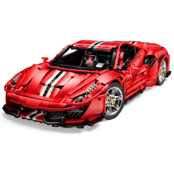 Constructor cu telecomandă CaDa Italian Super-Car Mașină/ Red photo 3