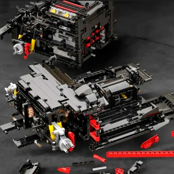 Constructor cu telecomandă CaDa Italian Super-Car Mașină/ Red photo 6