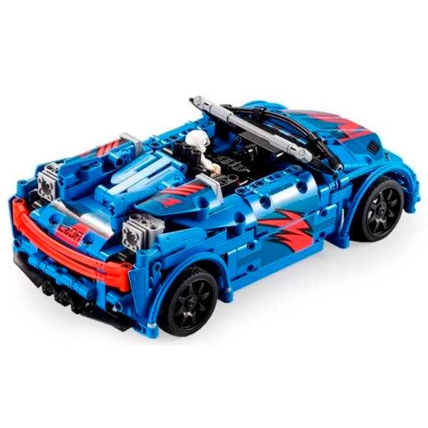 Constructor cu telecomandă CaDa Crash Racing Car Mașină/ Blue photo 4